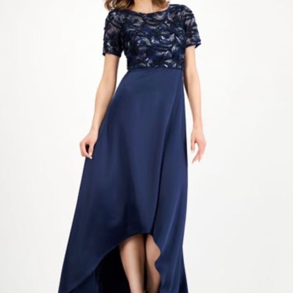 Adrianna Papell Soutache Gown